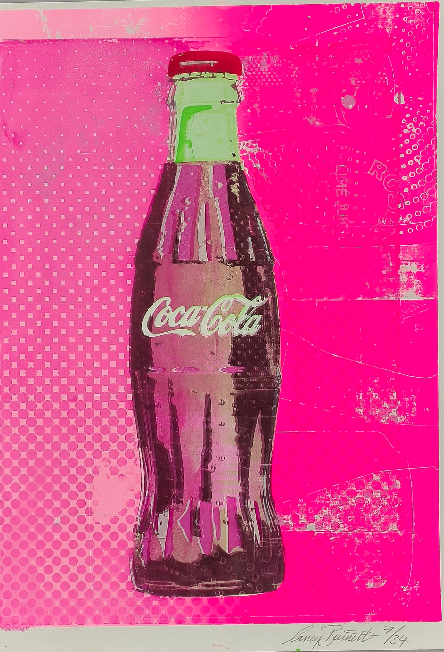COCA COLA SCREEN PRINT 07/34