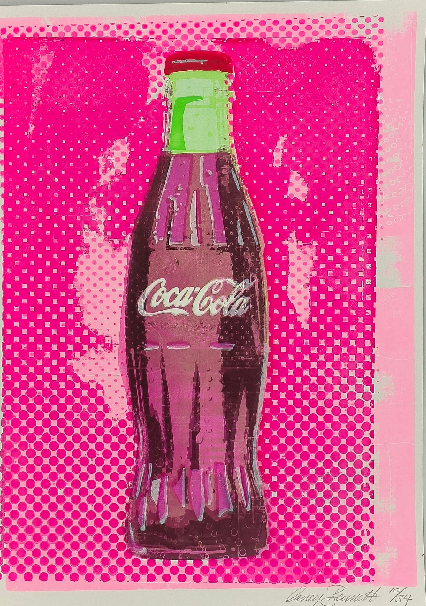 COCA COLA SCREEN PRINT 10/34