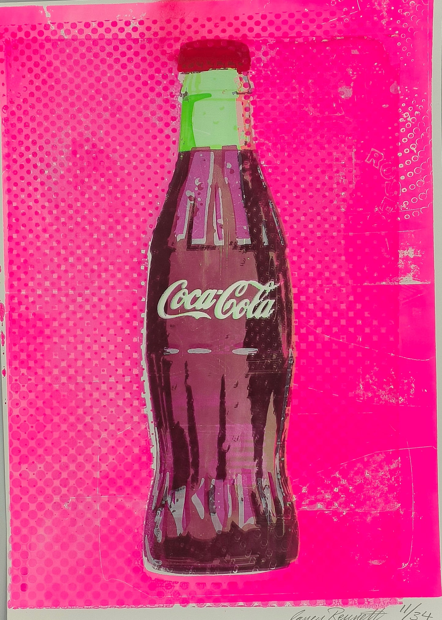 COCA COLA SCREEN PRINT 11/34