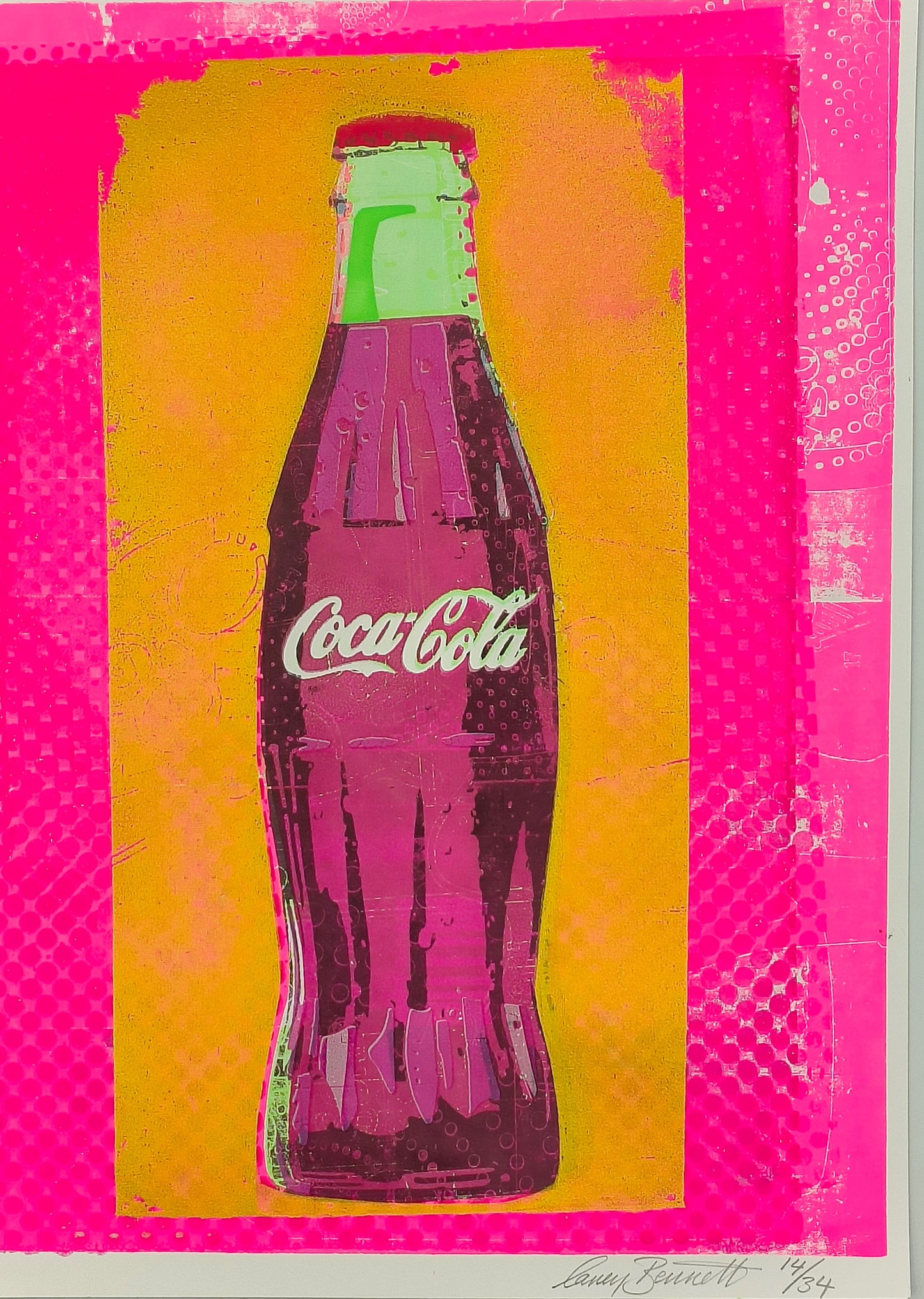 COCA COLA SCREEN PRINT 14/34