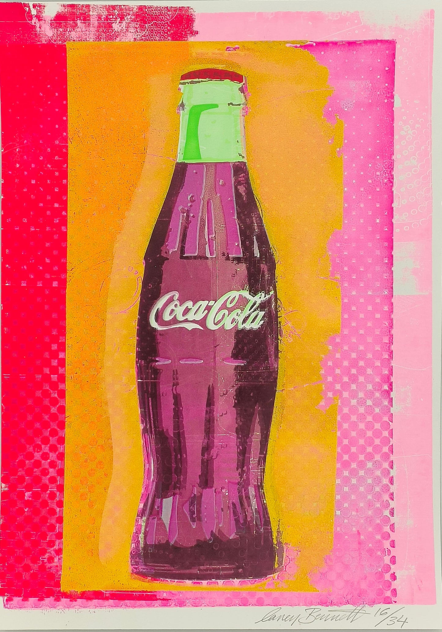 COCA COLA SCREEN PRINT 16/34