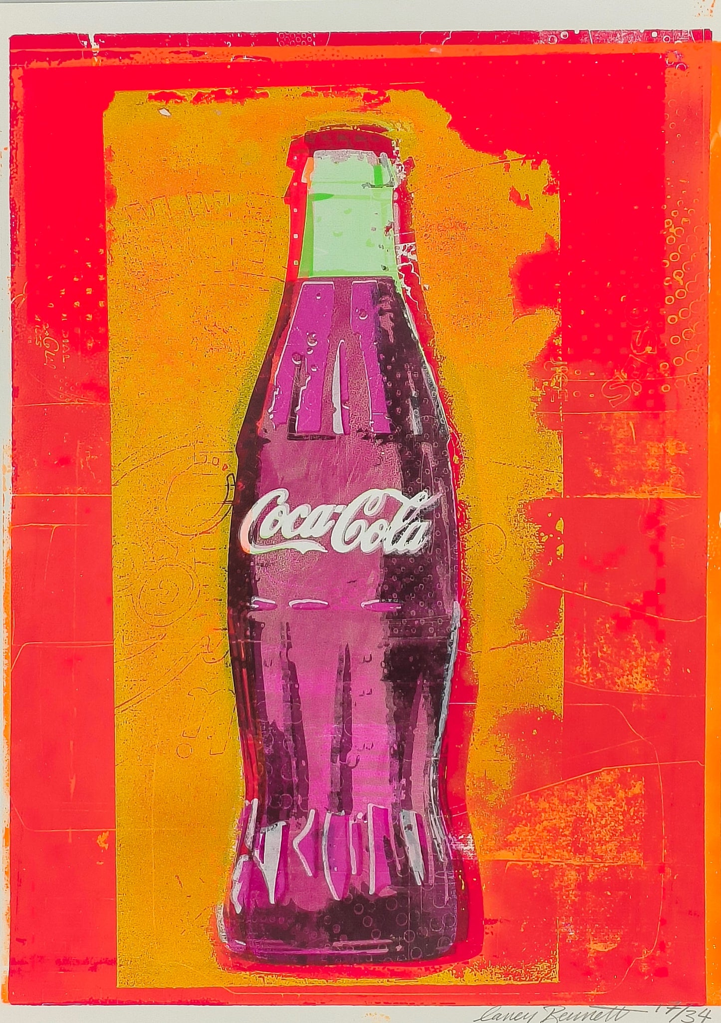 COCA COLA SCREEN PRINT 17/34