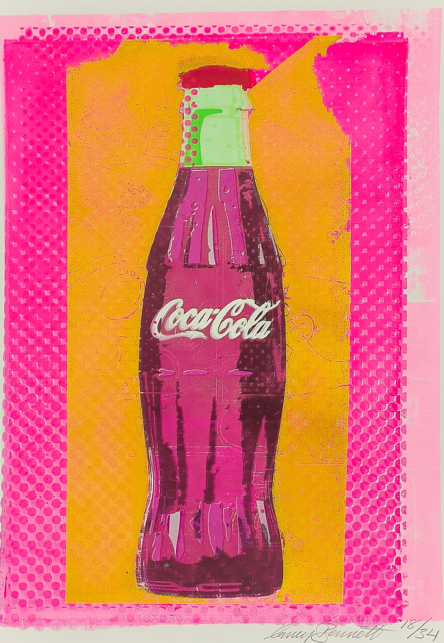 COCA COLA SCREEN PRINT 18/34