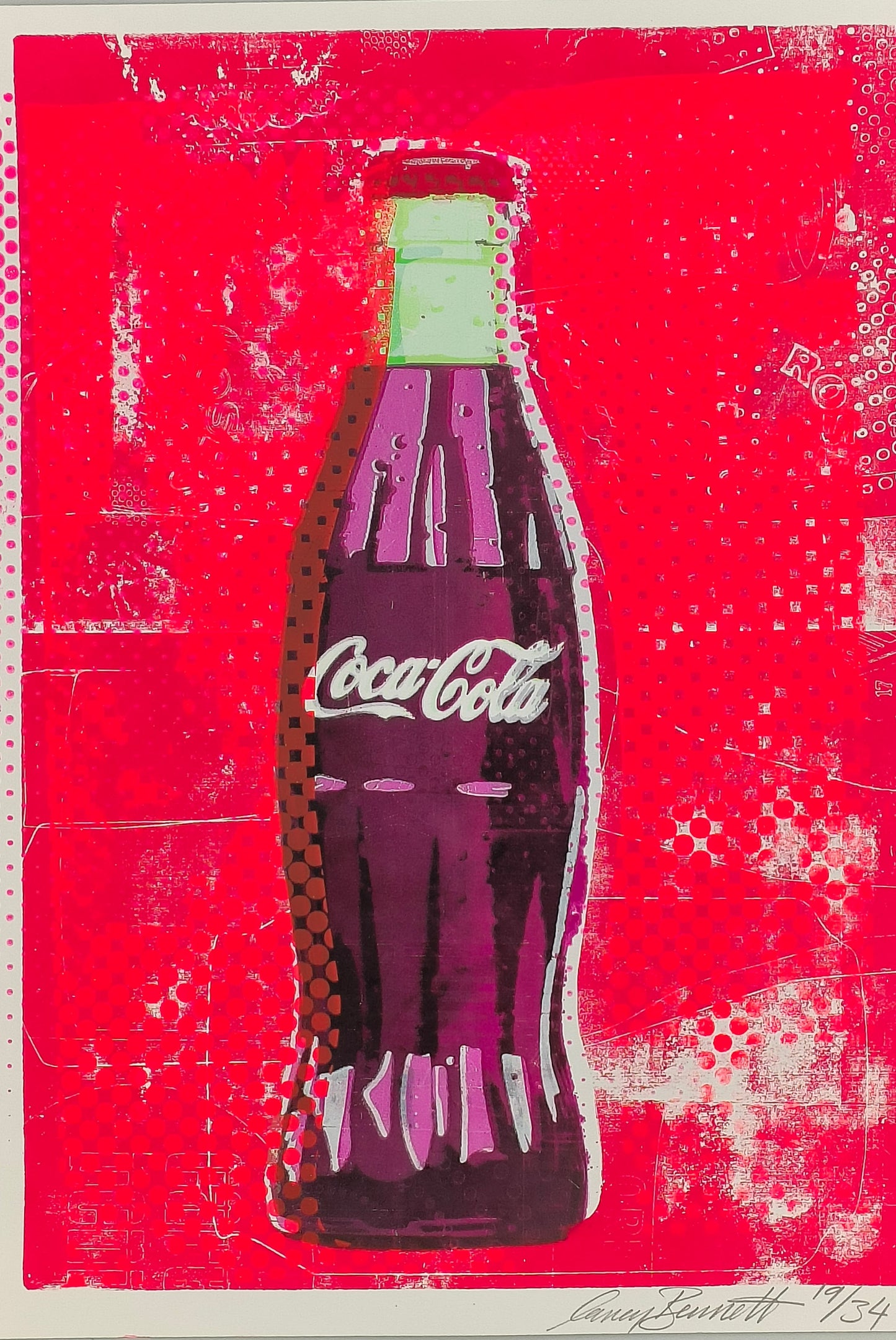 COCA COLA SCREEN PRINT 19/34