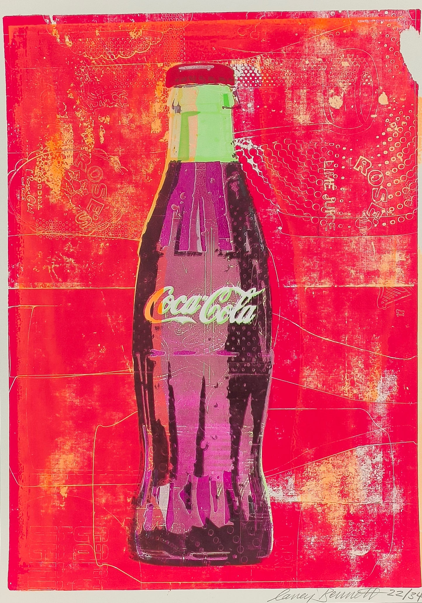 COCA COLA SCREEN PRINT 22/34
