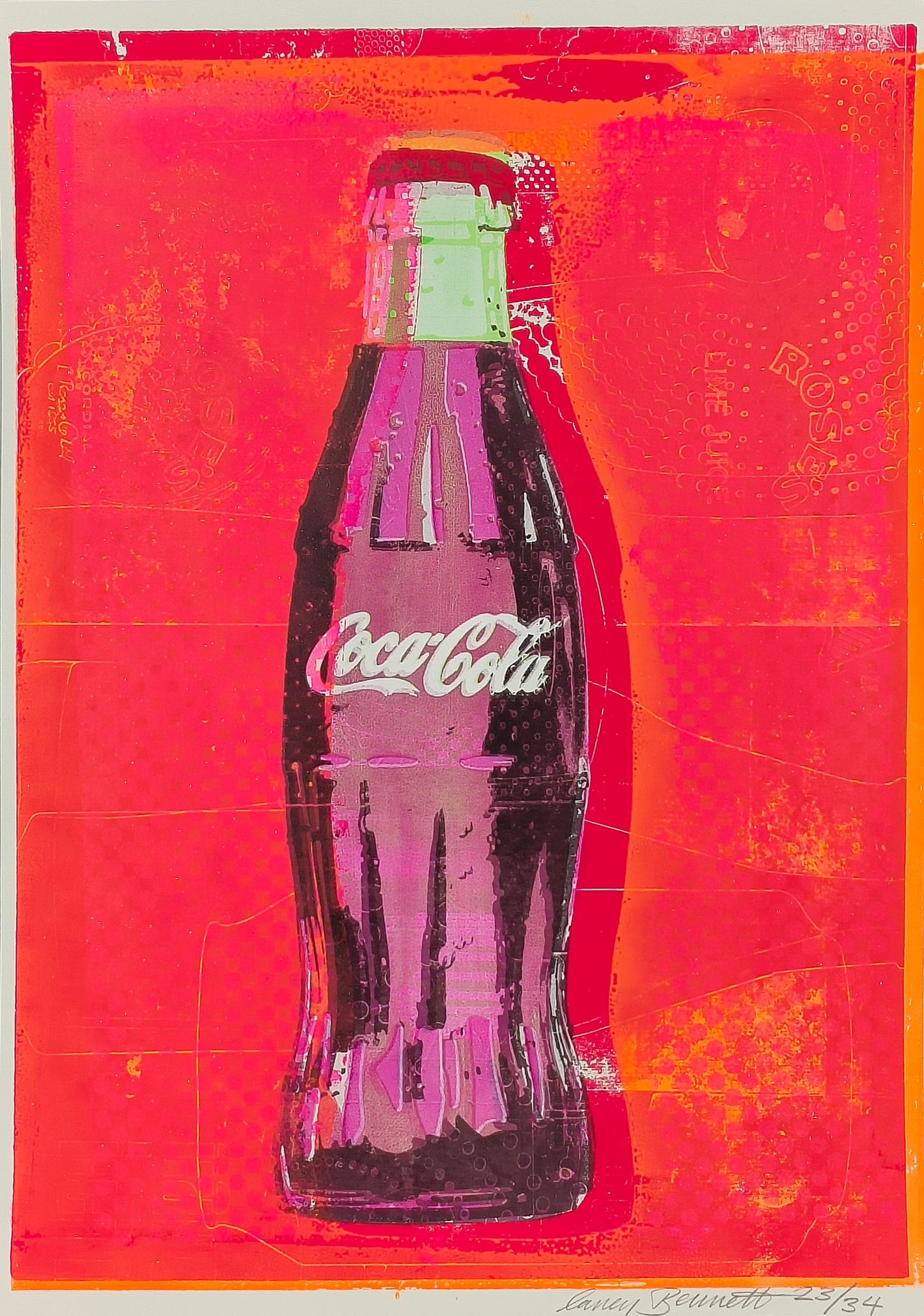 COCA COLA SCREEN PRINT 23/34