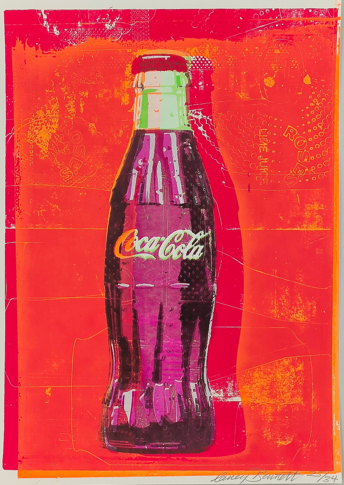 COCA COLA SCREEN PRINT 25/34