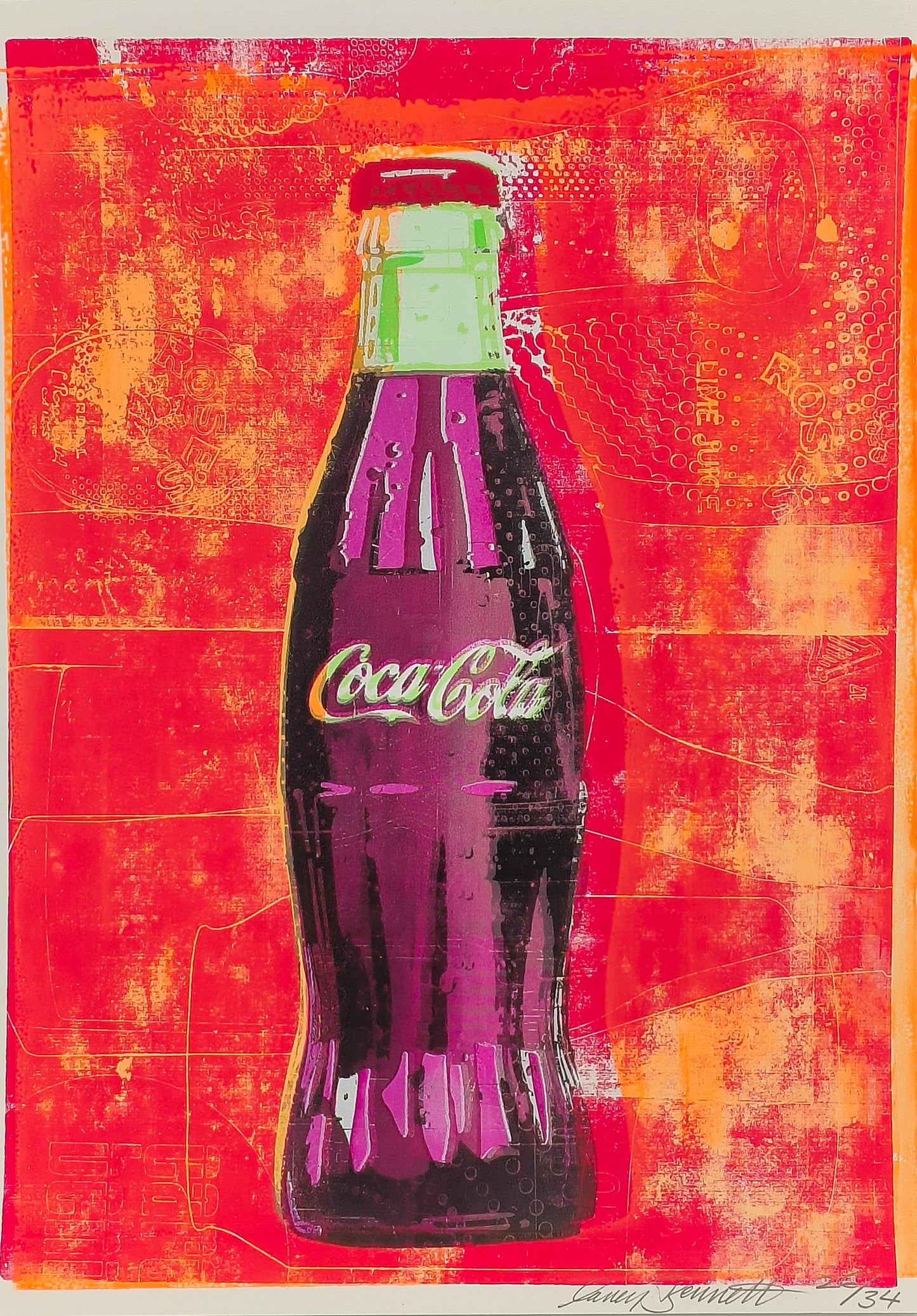 COCA COLA SCREEN PRINT 26/34
