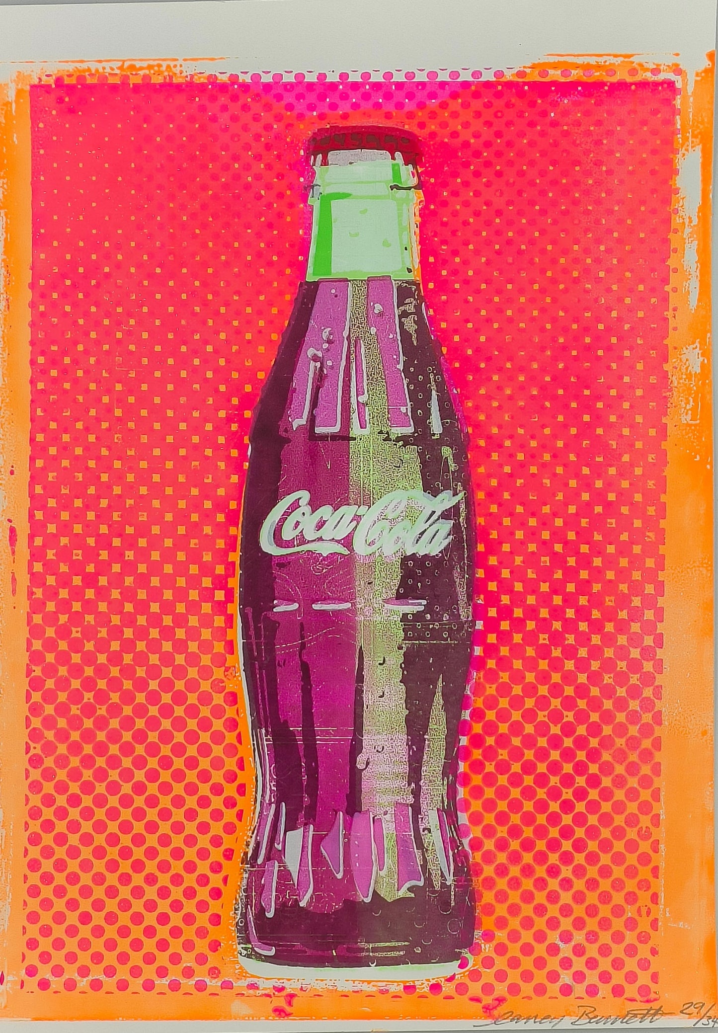 COCA COLA SCREEN PRINT 29/34