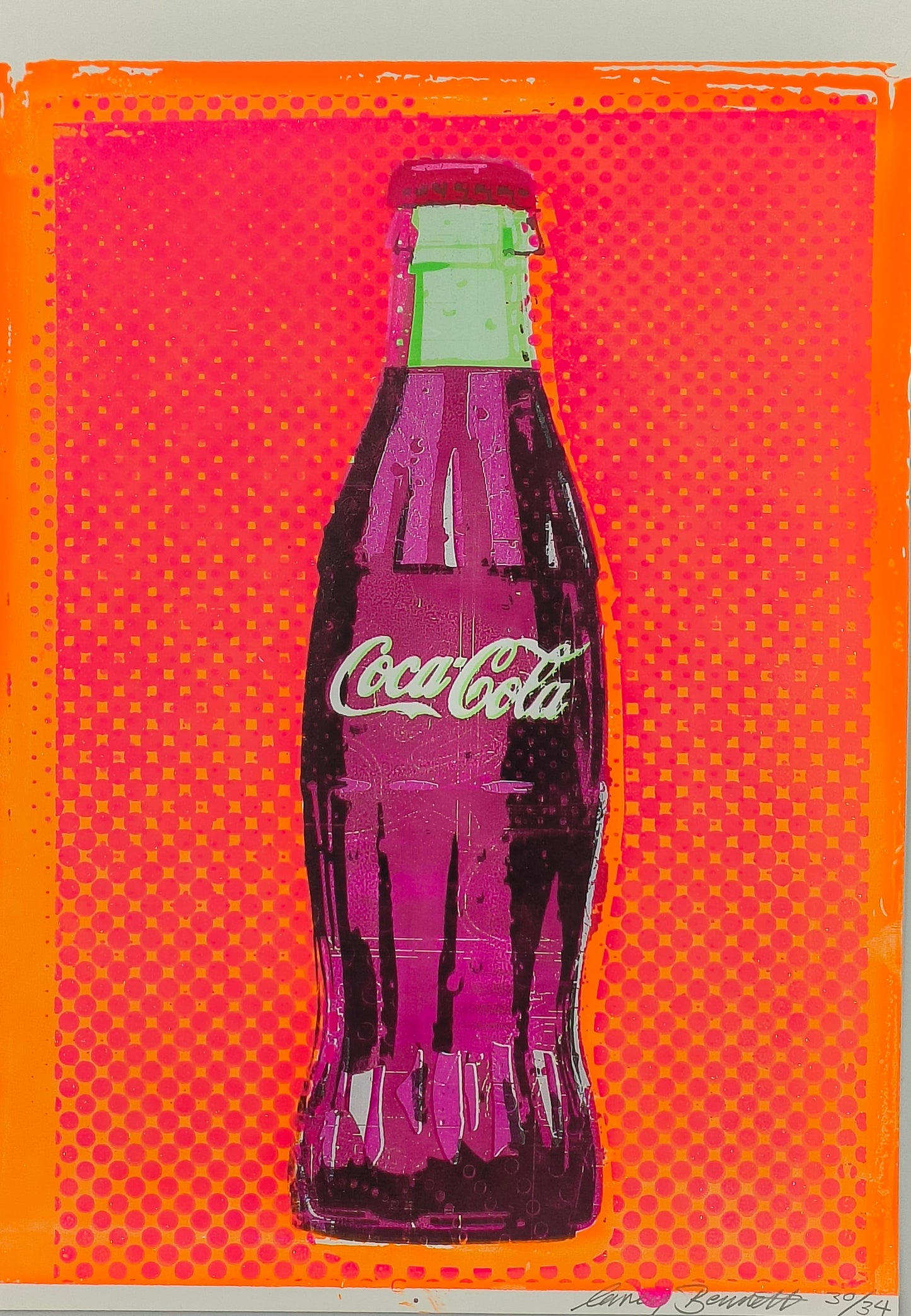 COCA COLA SCREEN PRINT 30/34