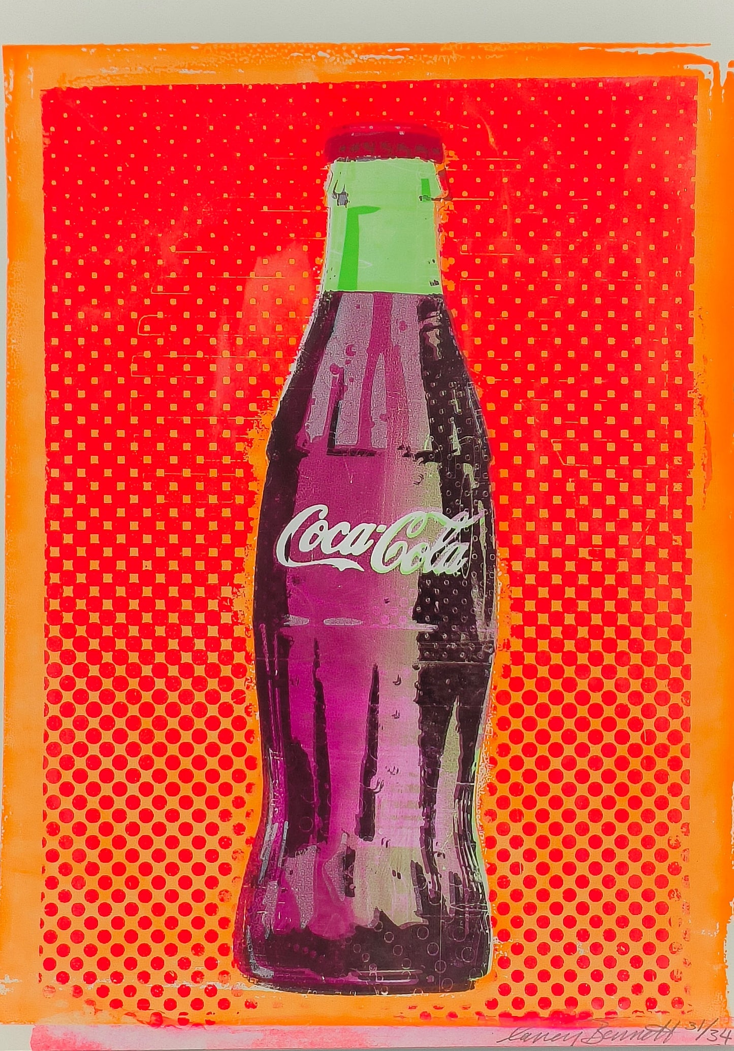 COCA COLA SCREEN PRINT 31/34
