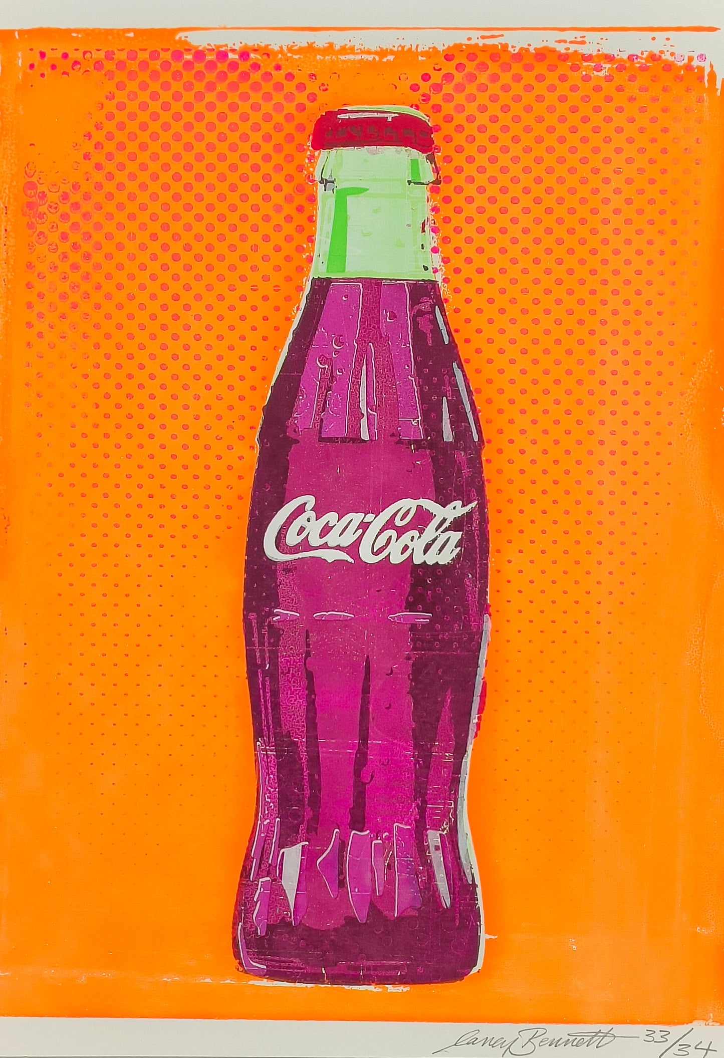 COCA COLA SCREEN PRINT 33/34