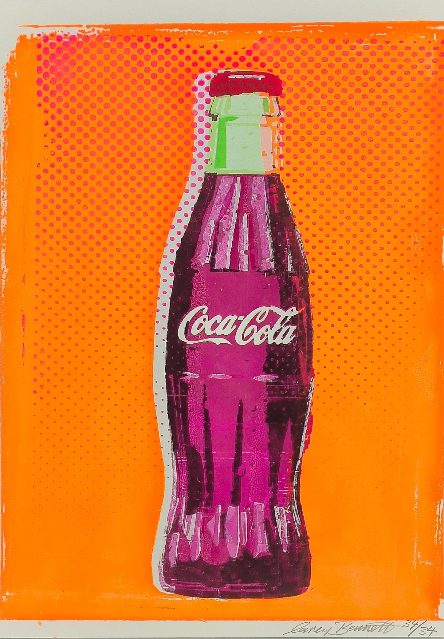 COCA COLA SCREEN PRINT 34/34