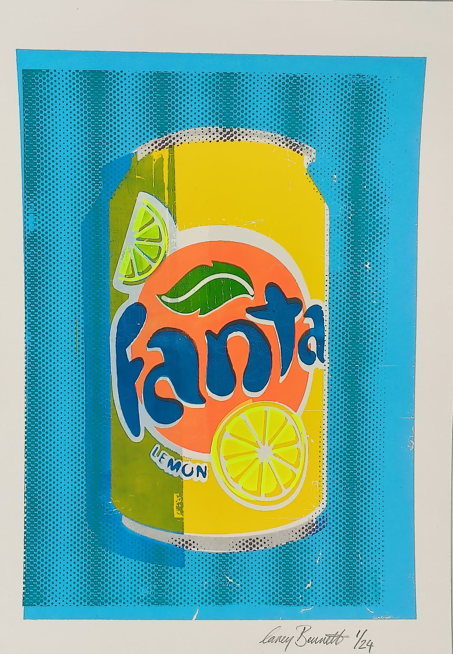 FANTA LEMON SCREENPRINT 01/24