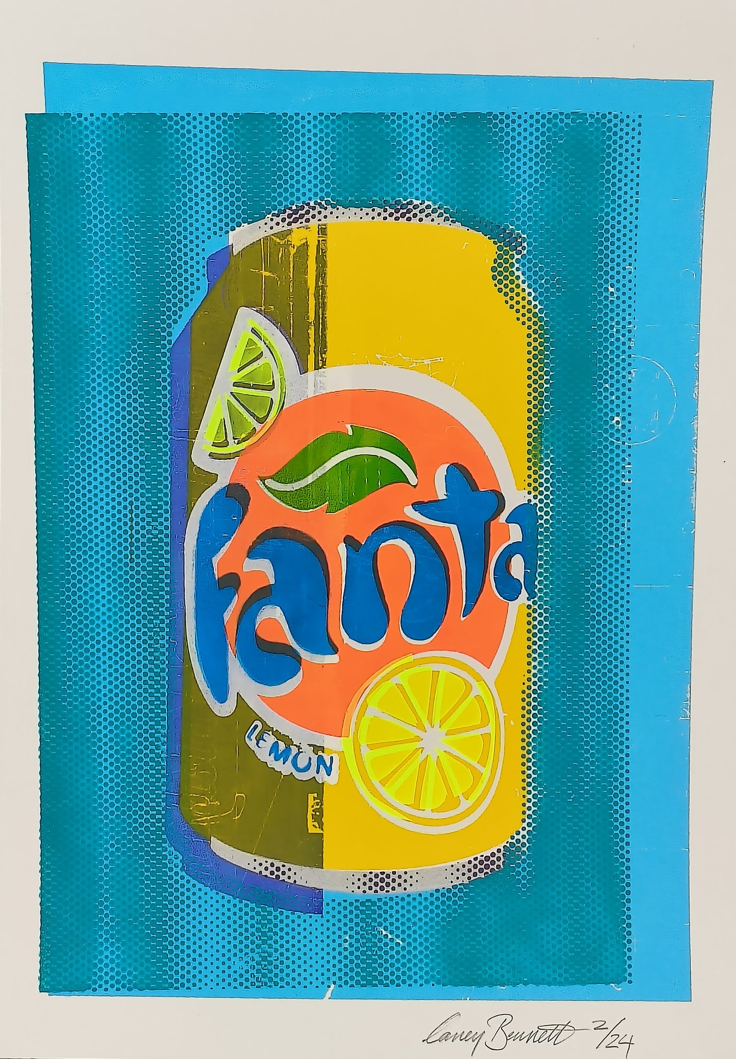 FANTA LEMON SCREENPRINT 02/24