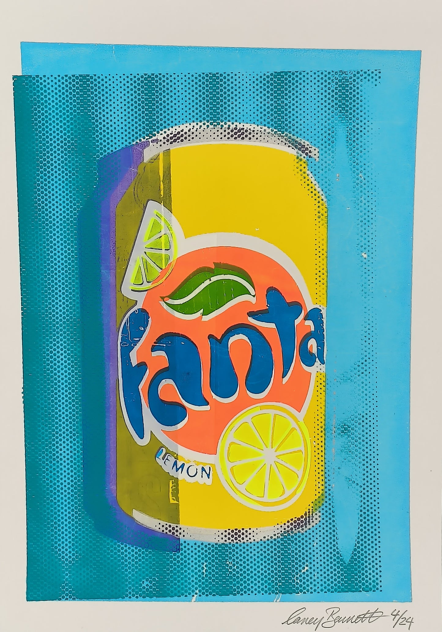 FANTA LEMON SCREENPRINT 04/24