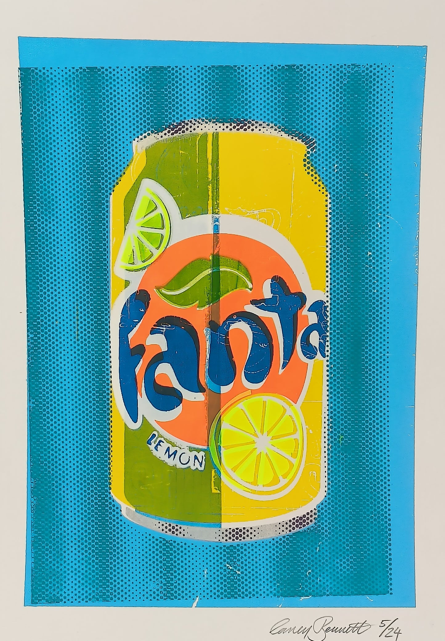 FANTA LEMON SCREENPRINT 05/24