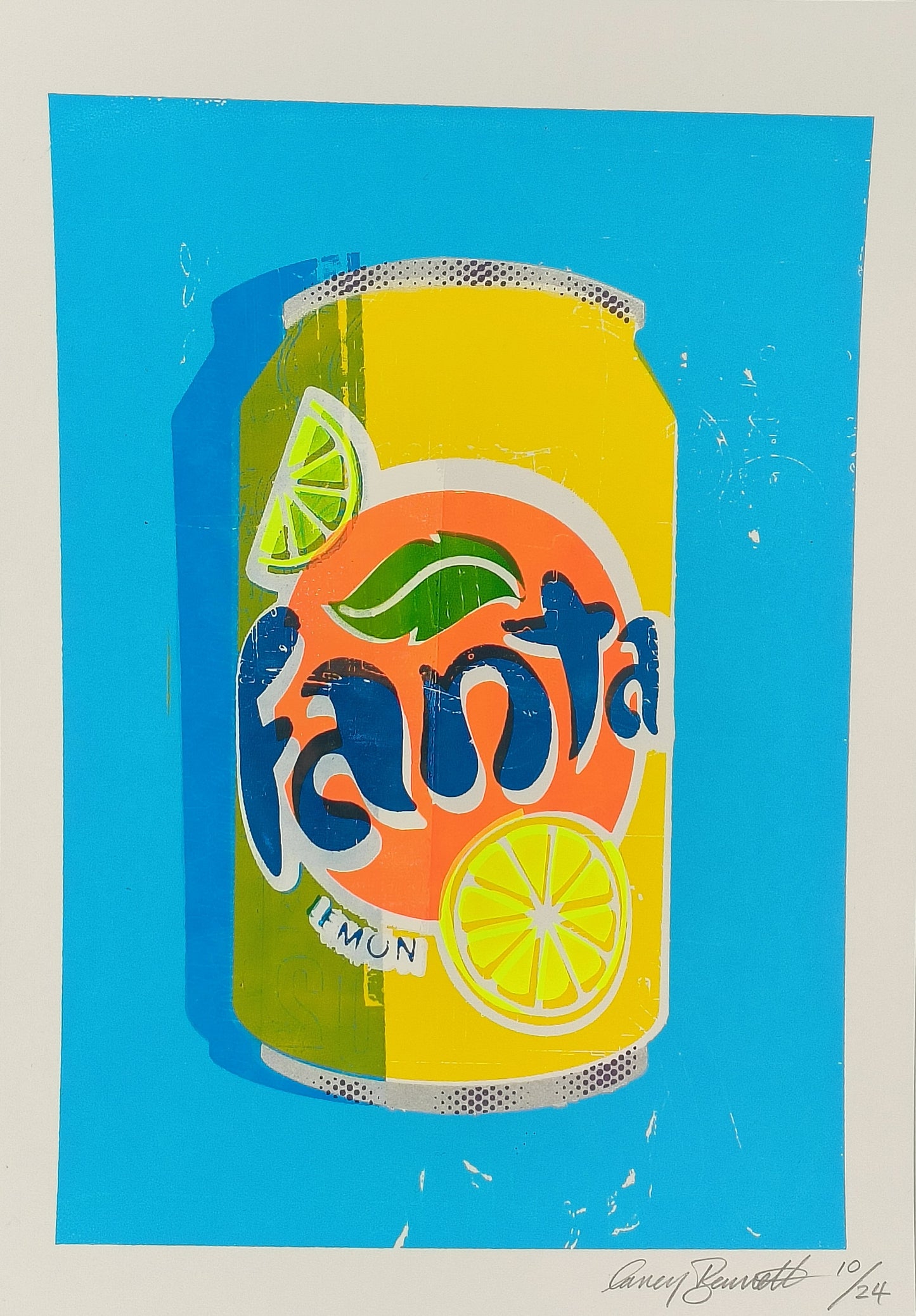 FANTA LEMON SCREENPRINT 10/24