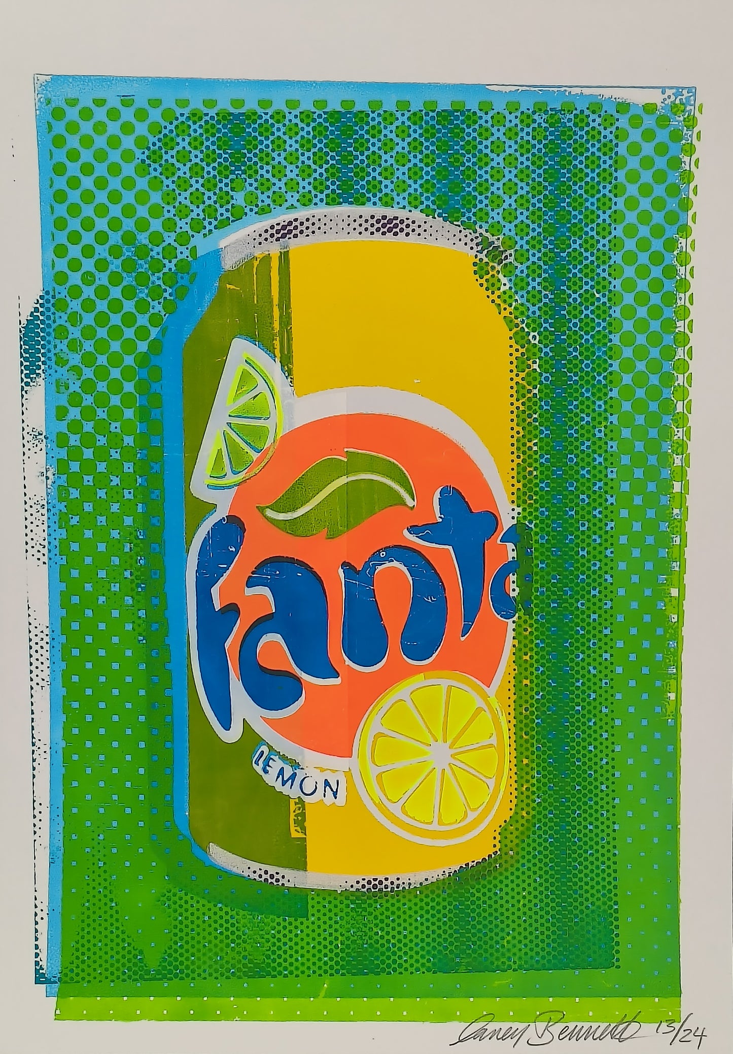 FANTA LEMON SCREENPRINT 13/24