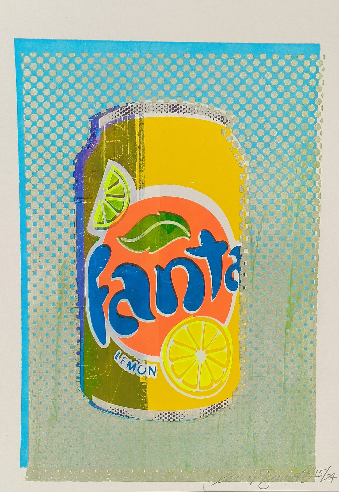 FANTA LEMON SCREENPRINT 15/24