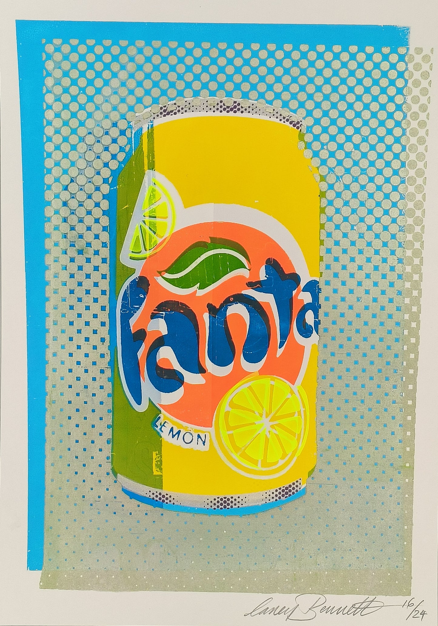 FANTA LEMON SCREENPRINT 16/24