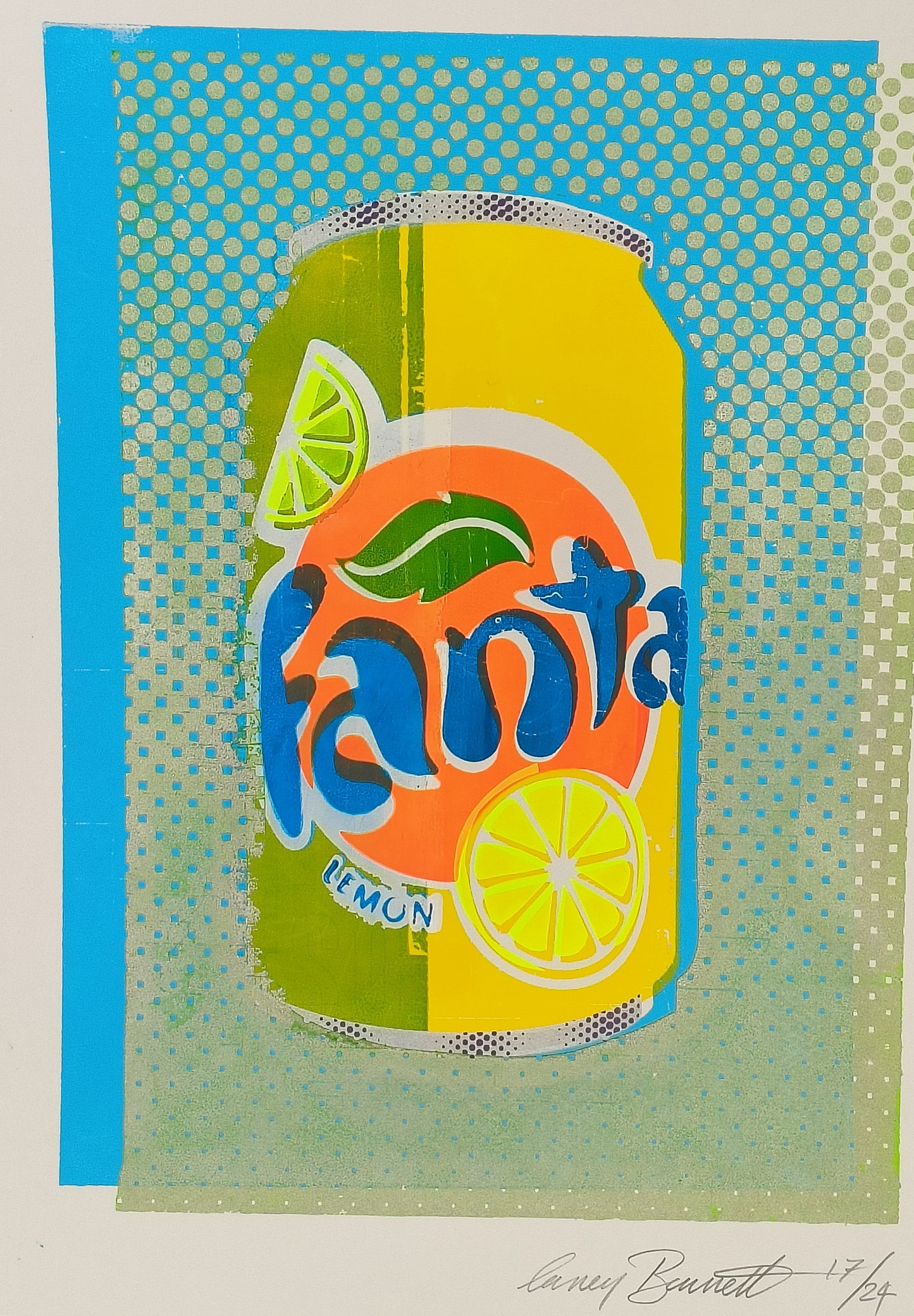 FANTA LEMON SCREENPRINT 17/24