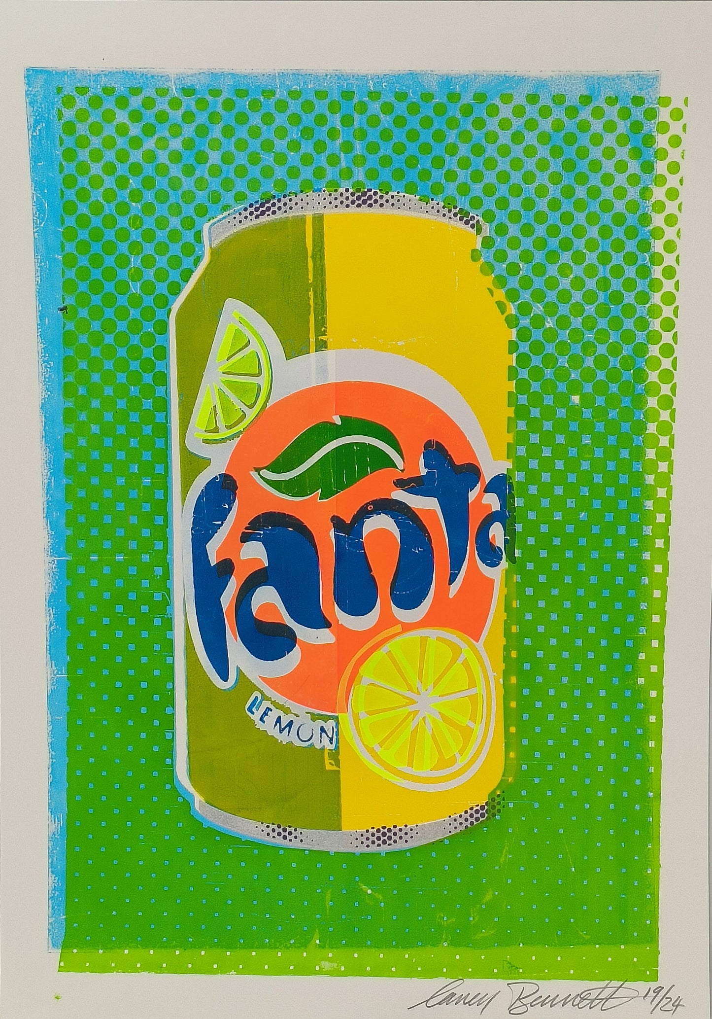 FANTA LEMON SCREENPRINT 19/24