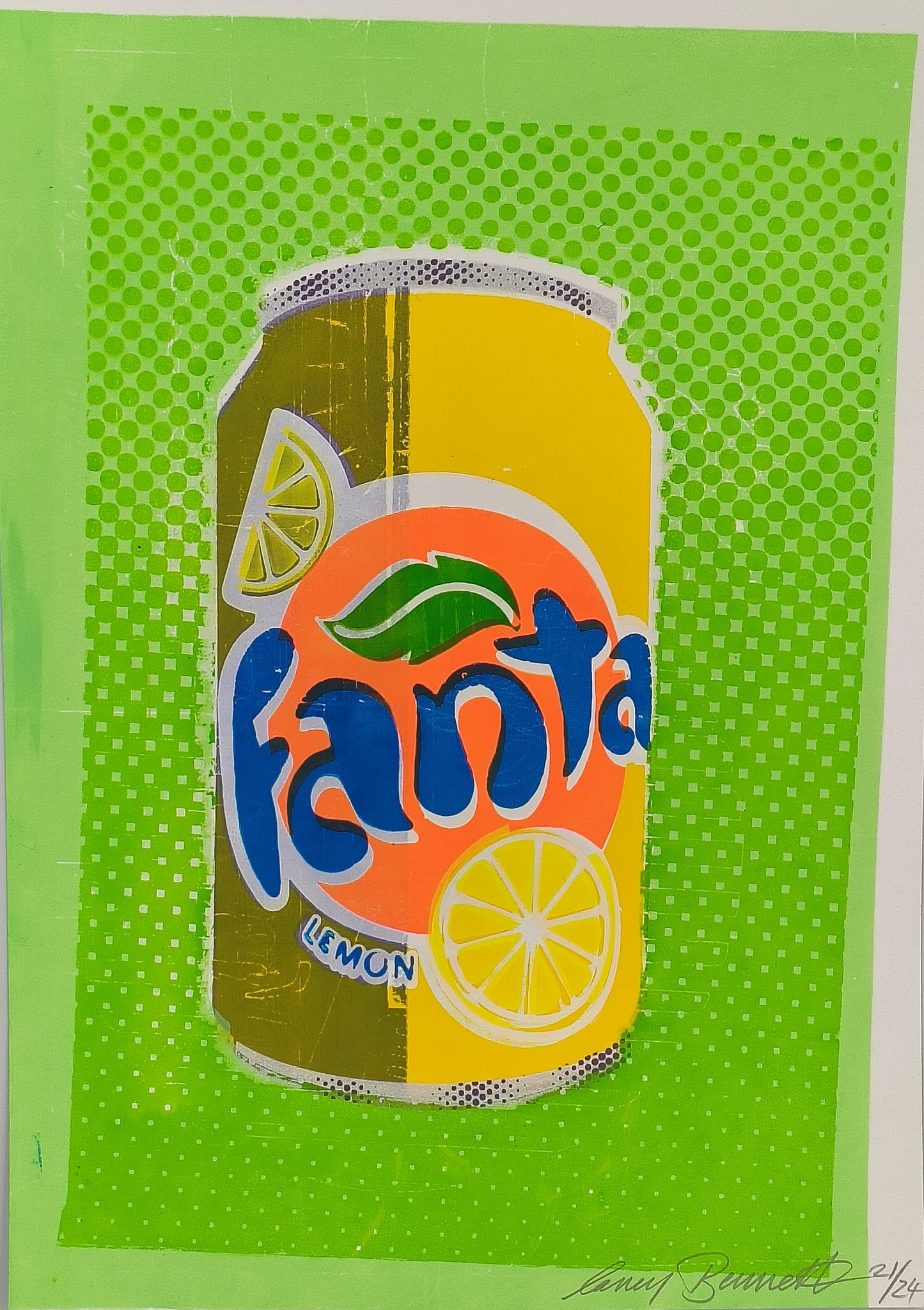 FANTA LEMON SCREENPRINT 21/24
