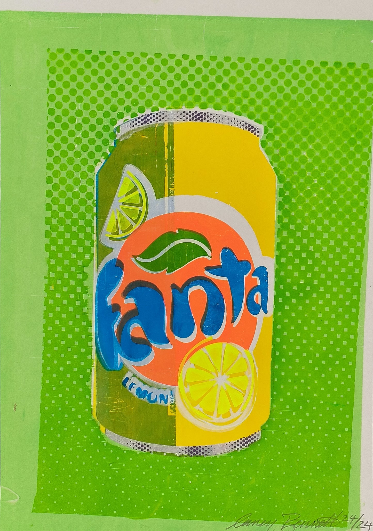 FANTA LEMON SCREENPRINT 24/24