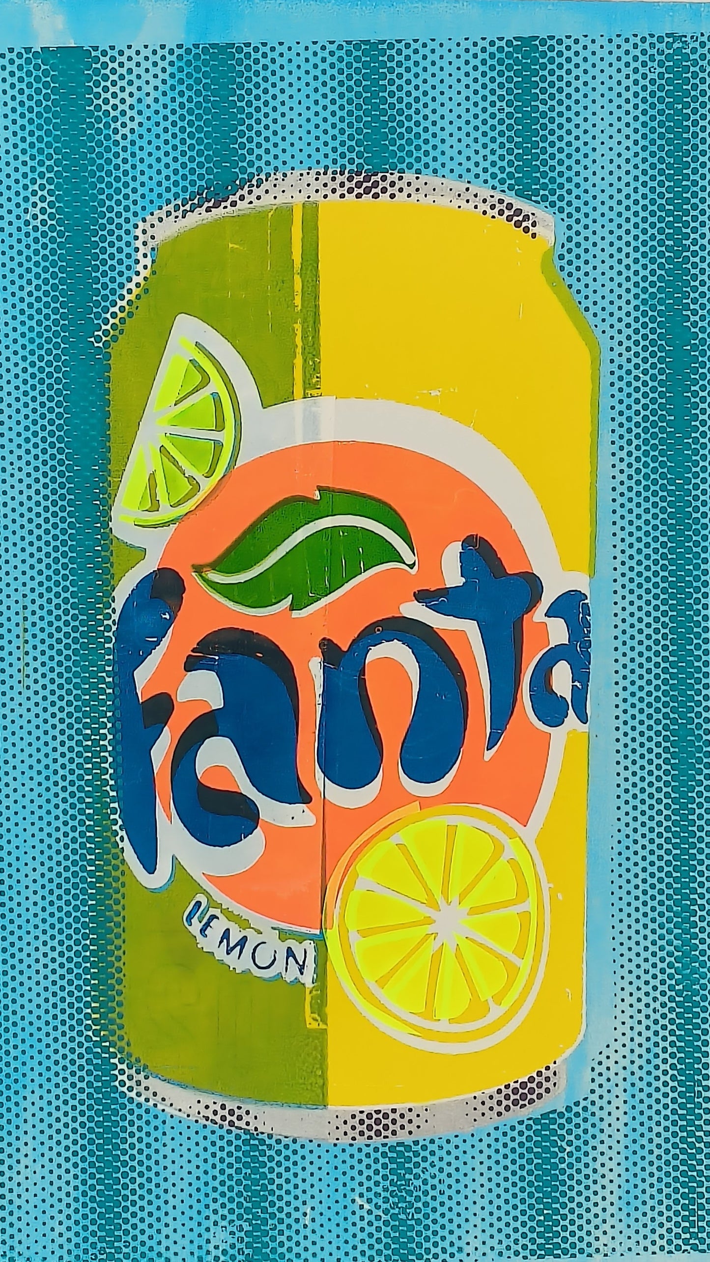 FANTA LEMON SCREENPRINT 03/24