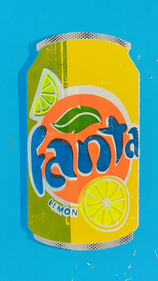 FANTA LEMON SCREENPRINT 09/24