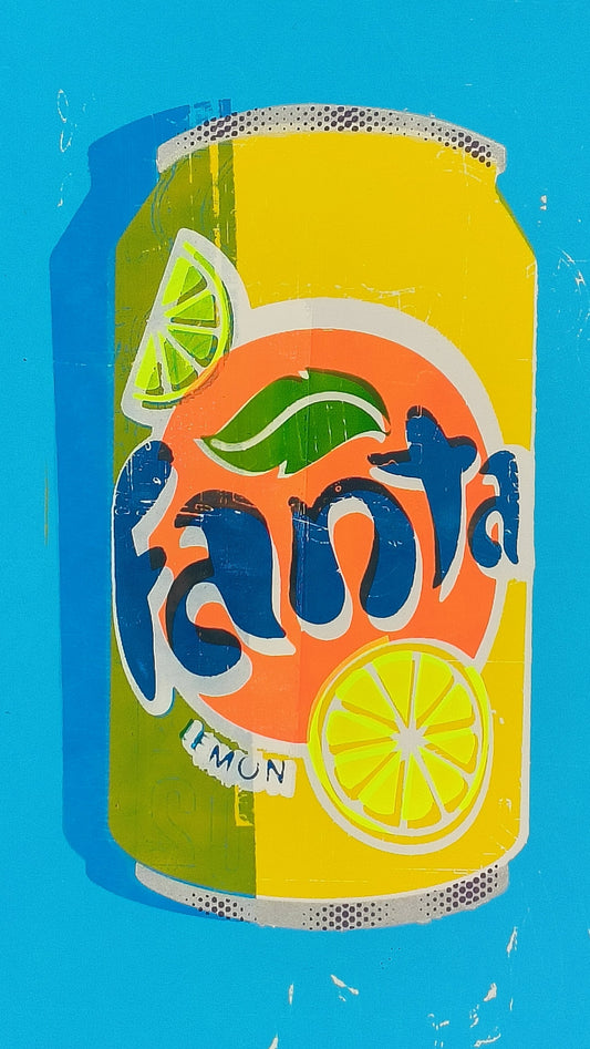 FANTA LEMON SCREENPRINT 10/24