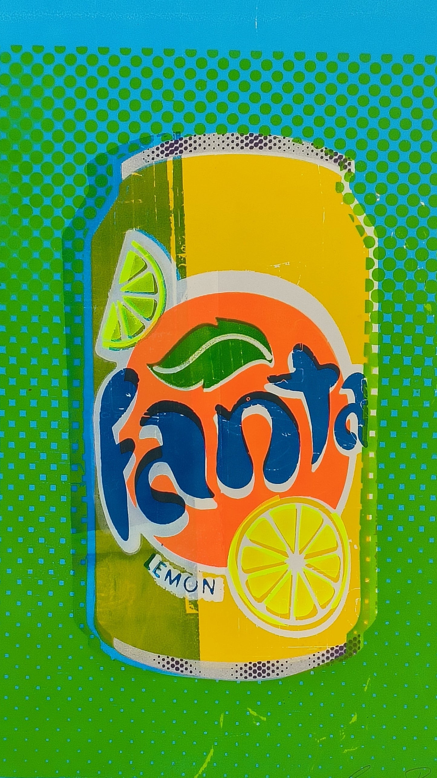 FANTA LEMON SCREENPRINT 12/24