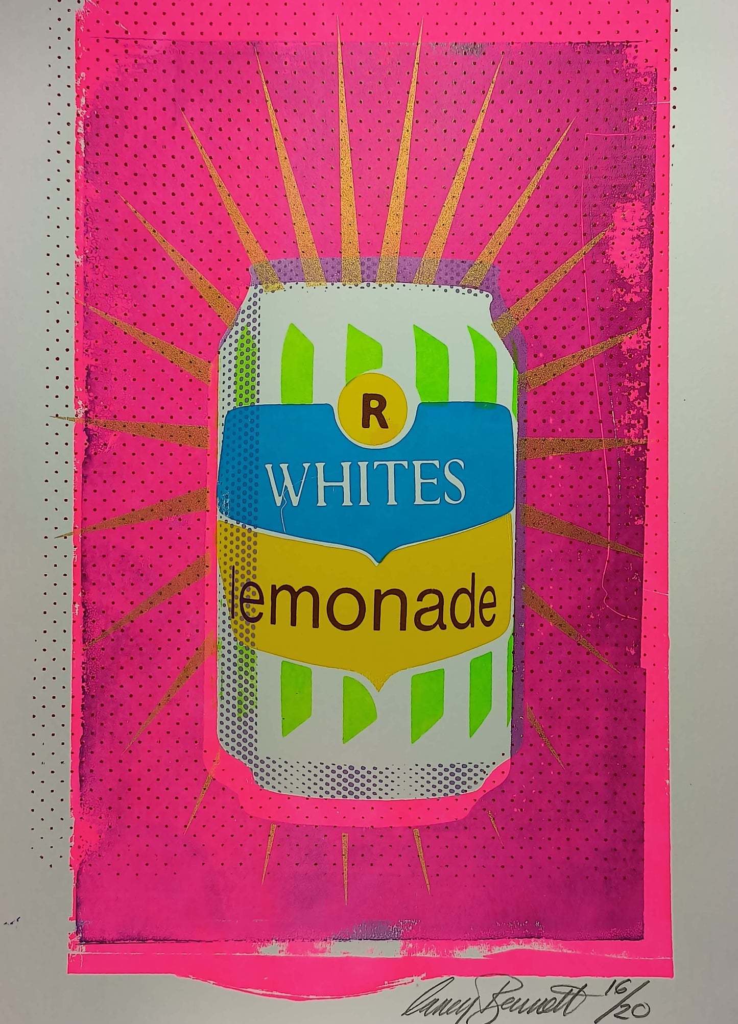 R WHITE'S LEMONADE 16/20