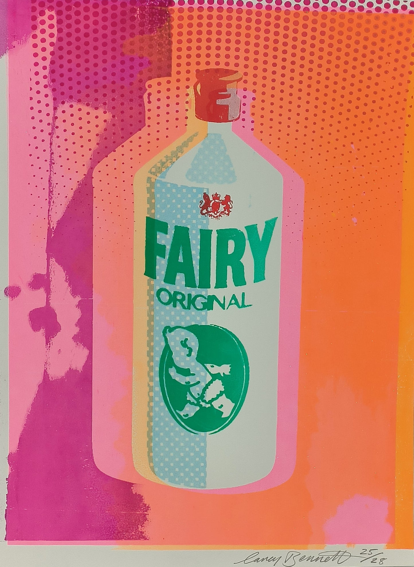 FAIRY LIQUID SCREENPRINT 25/28