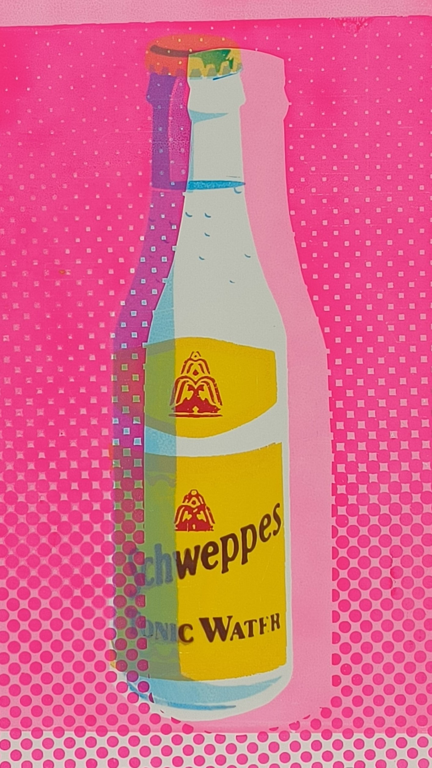 SCHWEPPES TONIC WATER SCREENPRINT 04/30