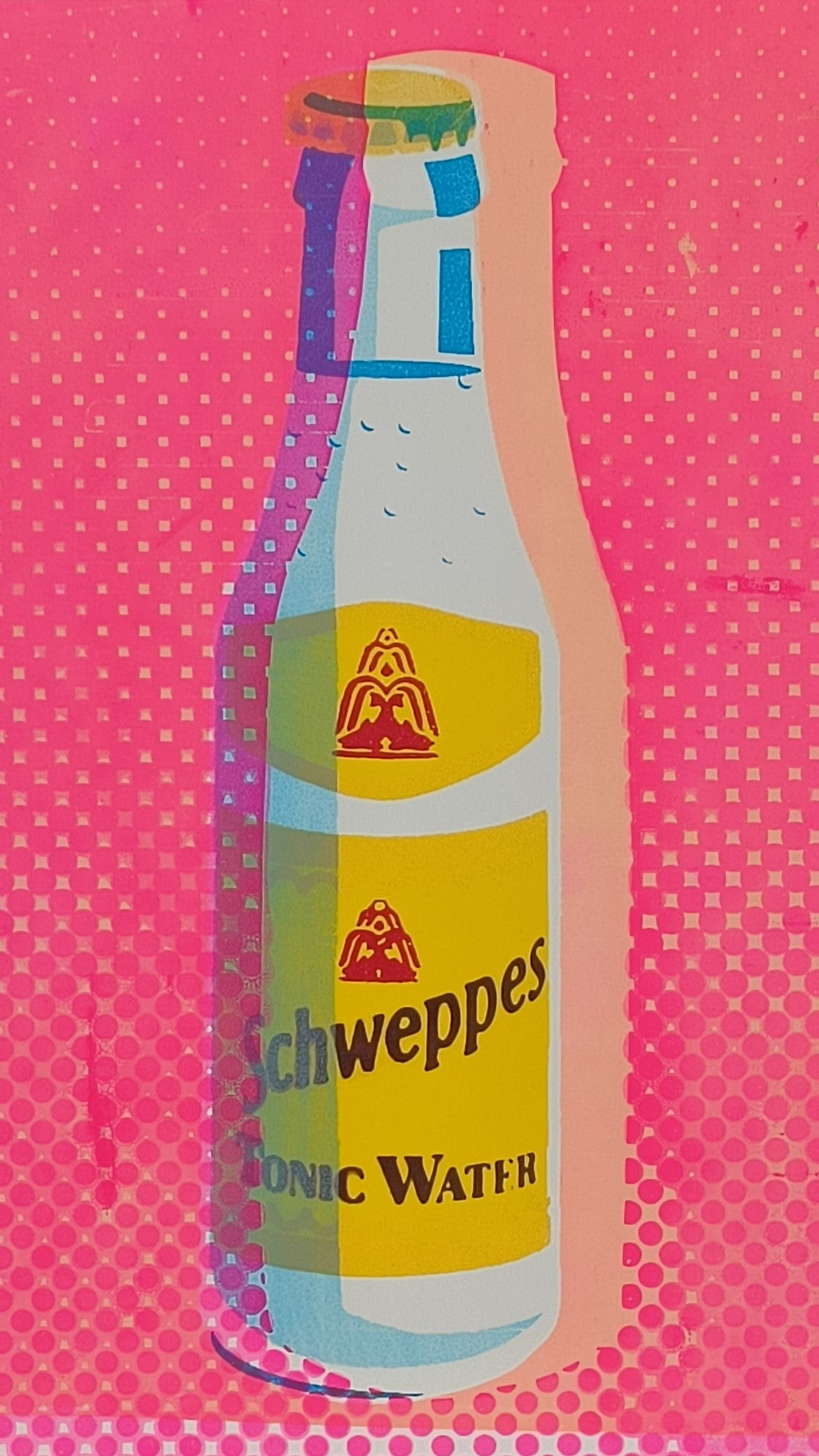 SCHWEPPES TONIC WATER SCREENPRINT 09/30