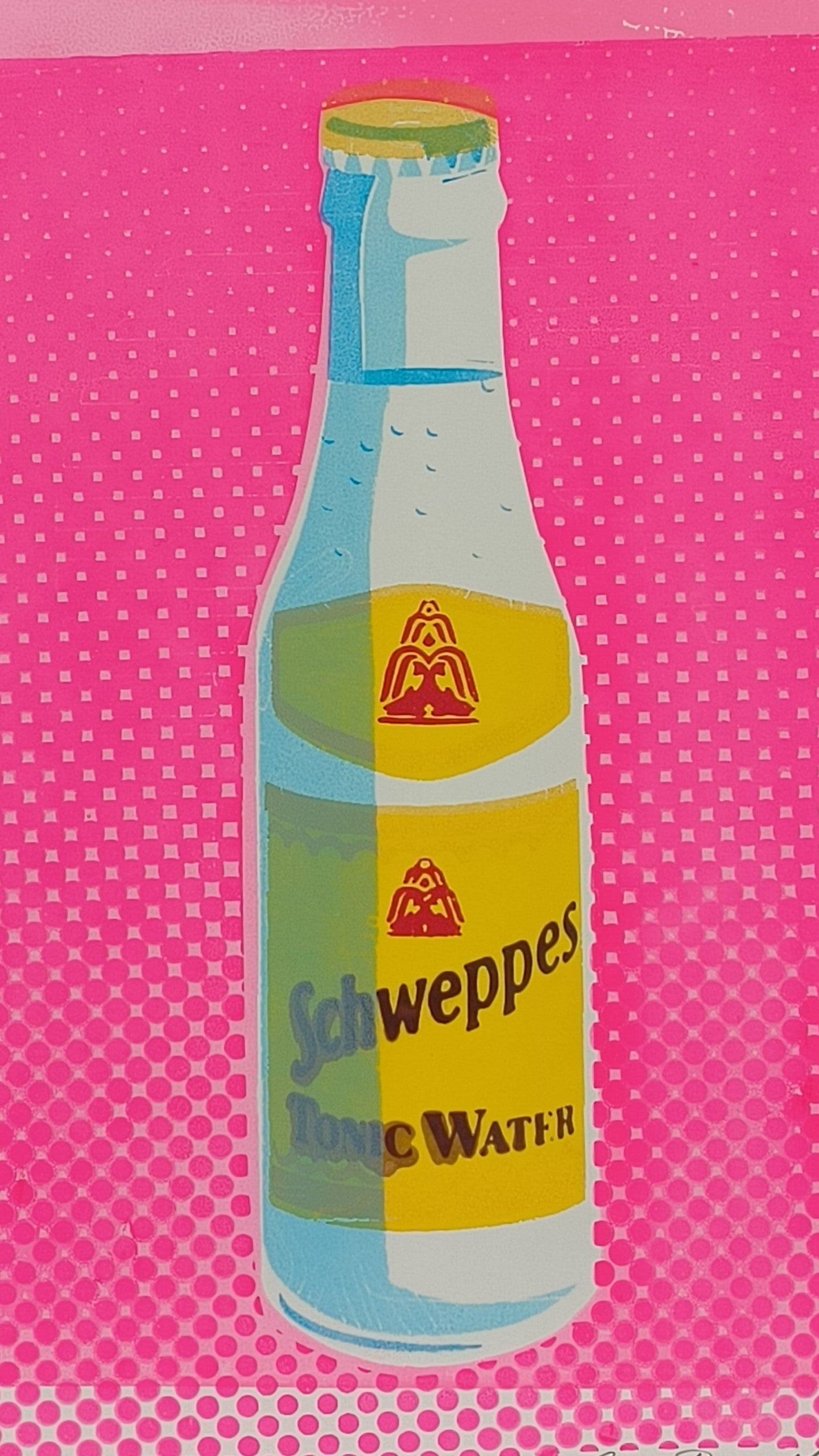 SCHWEPPES TONIC WATER SCREENPRINT 11/30