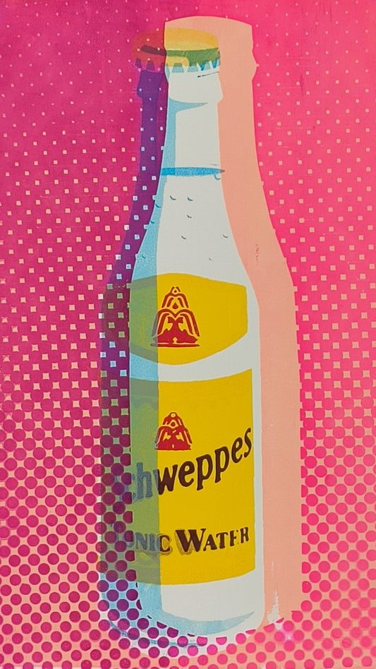 SCHWEPPES TONIC WATER SCREENPRINT 13/30