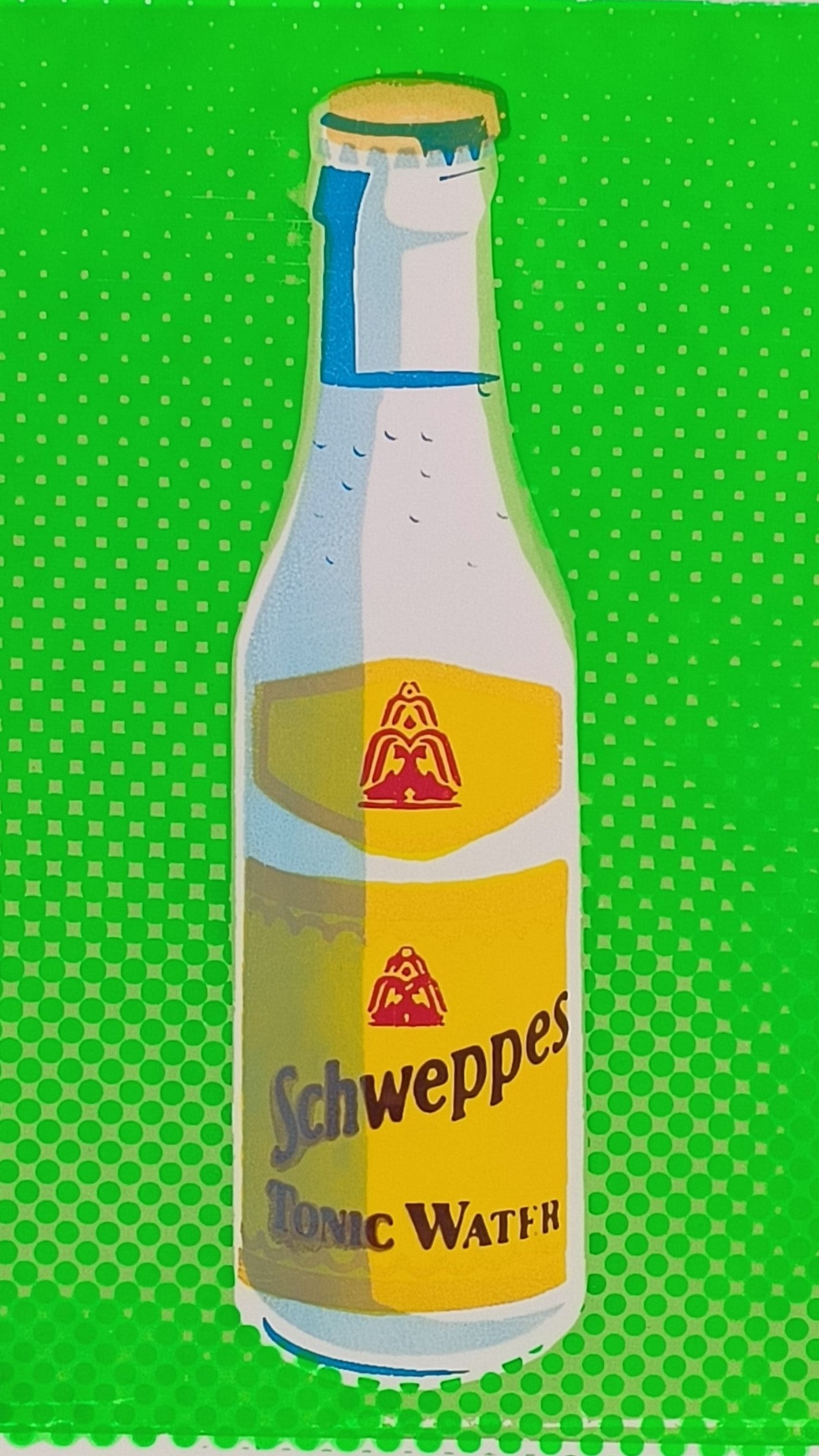 SCHWEPPES TONIC WATER SCREENPRINT 17/30