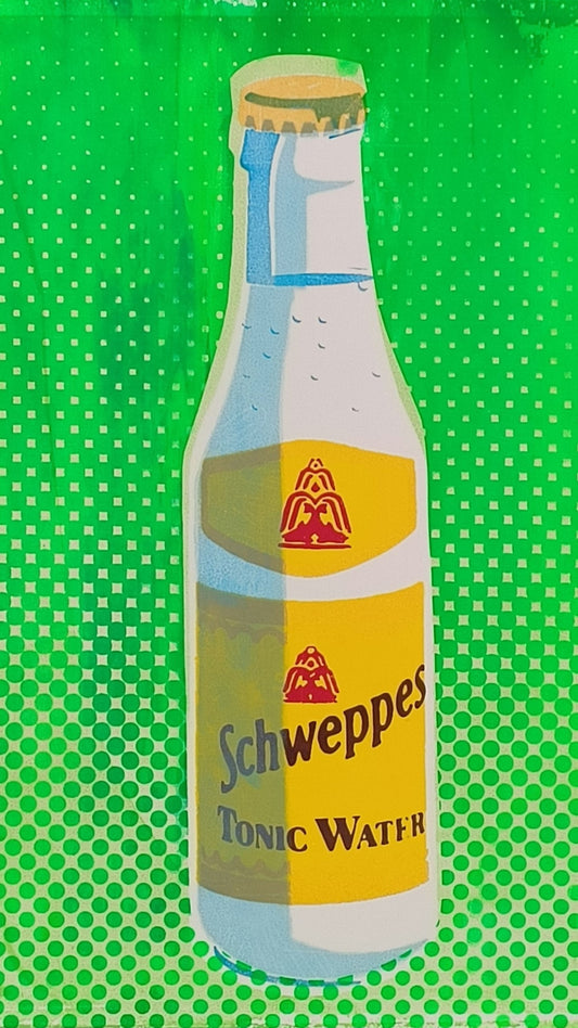 SCHWEPPES TONIC WATER SCREENPRINT 18/30