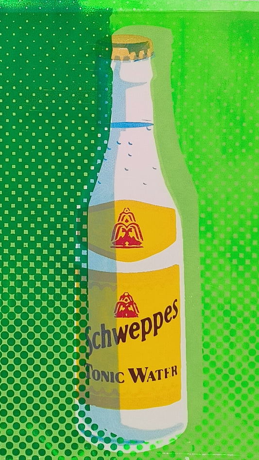 SCHWEPPES TONIC WATER SCREENPRINT 19/30