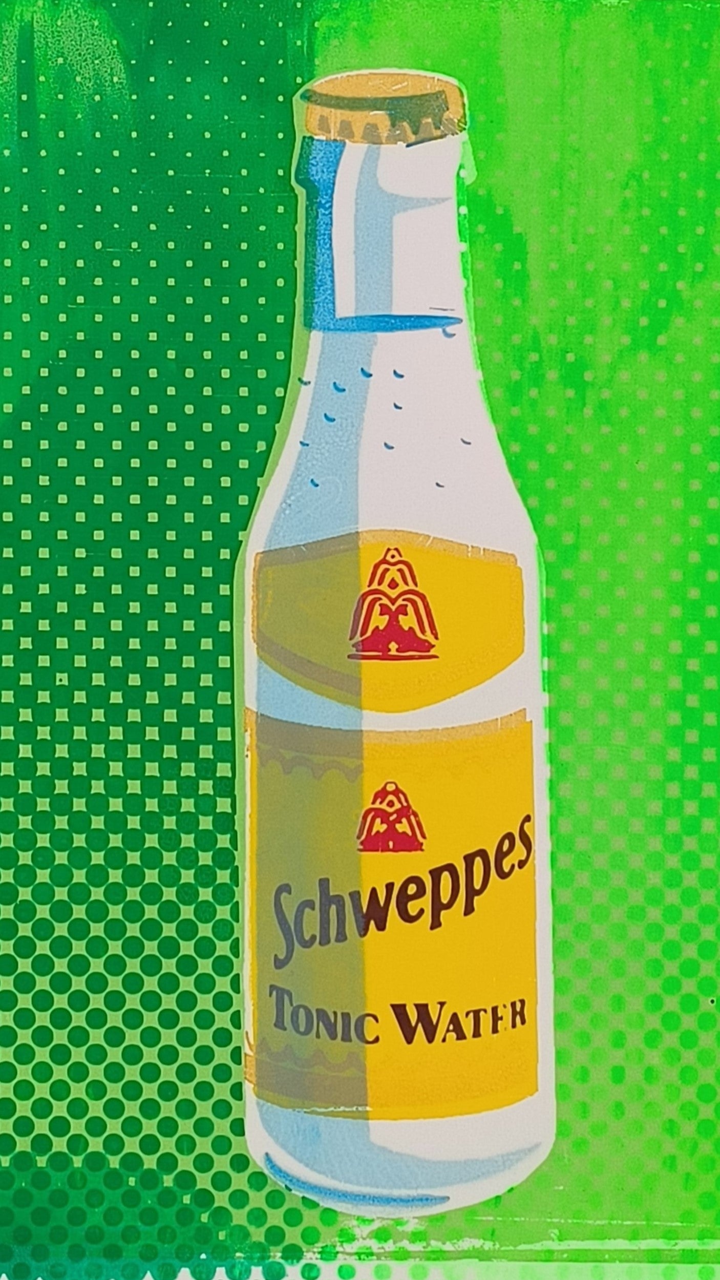 SCHWEPPES TONIC WATER SCREENPRINT 21/30