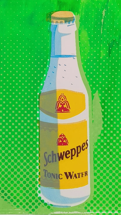 SCHWEPPES TONIC WATER SCREENPRINT 24/30