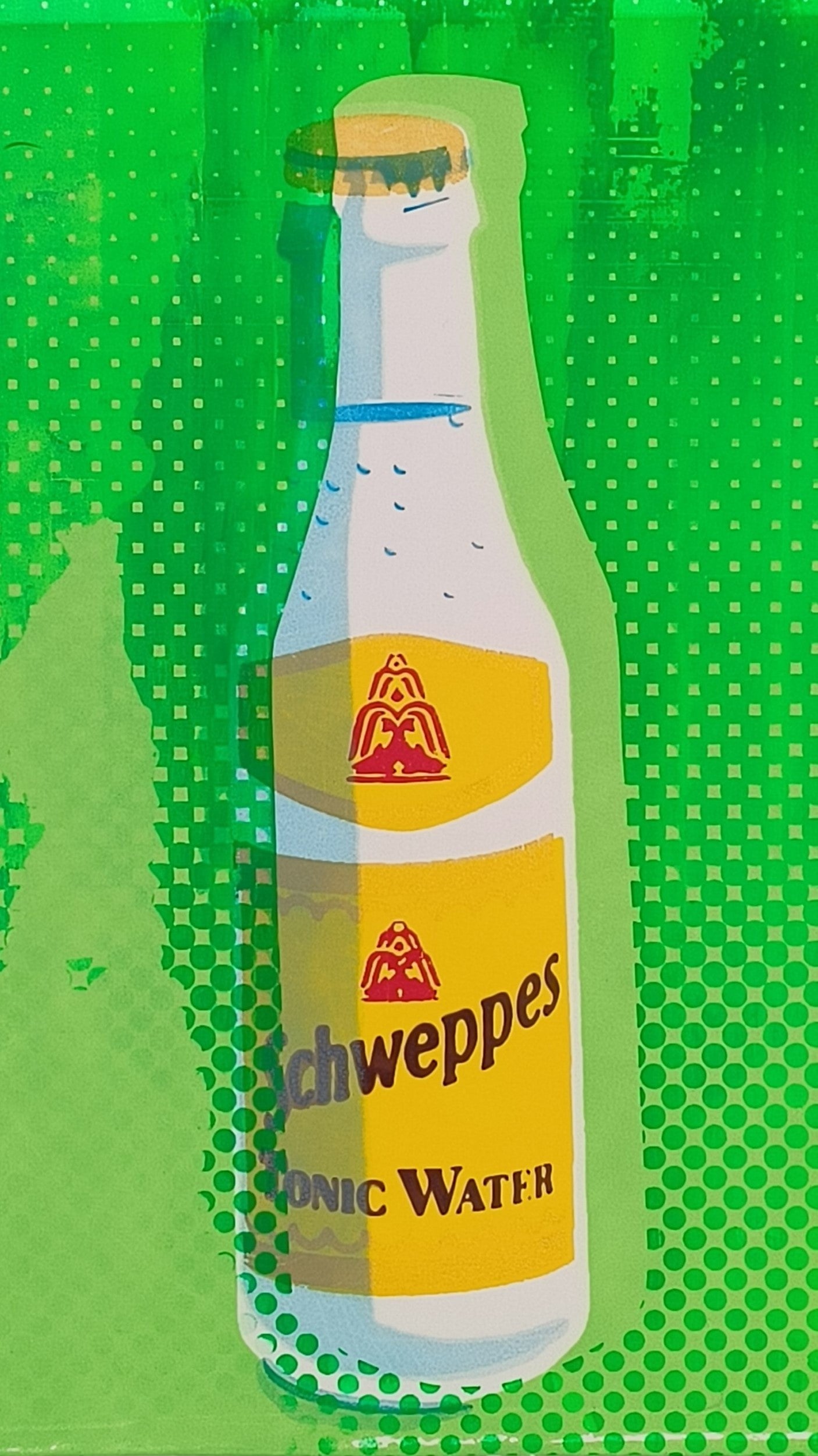 SCHWEPPES TONIC WATER SCREENPRINT 26/30