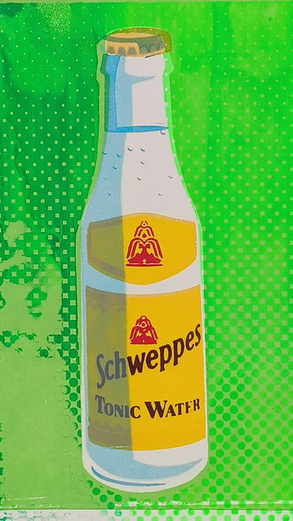 SCHWEPPES TONIC WATER SCREENPRINT 27/30