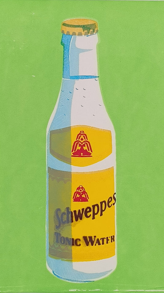 SCHWEPPES TONIC WATER SCREENPRINT 29/30