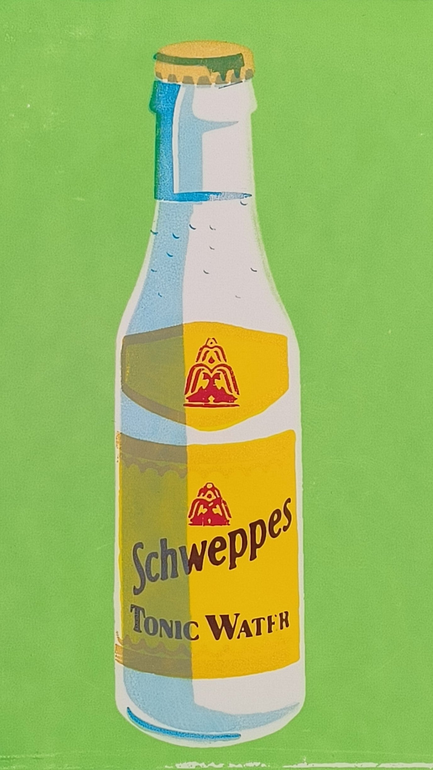 SCHWEPPES TONIC WATER SCREENPRINT 30/30