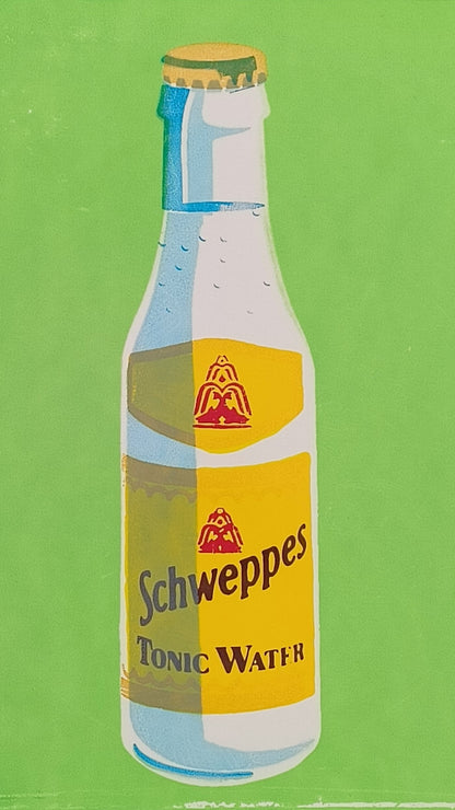 SCHWEPPES TONIC WATER SCREENPRINT 30/30