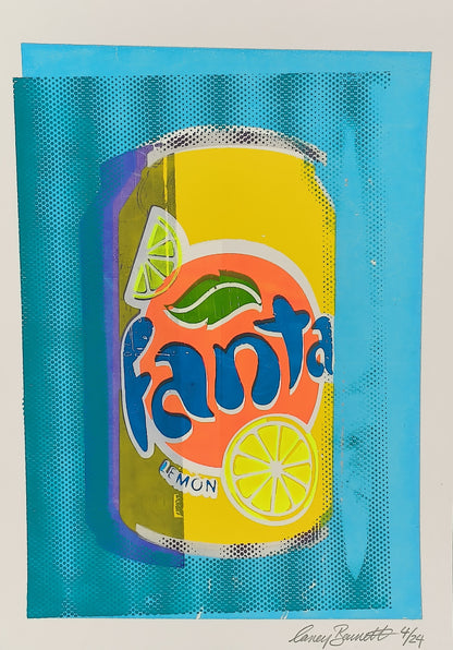 FANTA LEMON SCREENPRINT 04/24